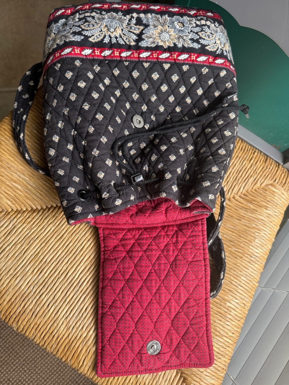 Vera Bradley Rare Mimi backpack vintage - Picture 9 of 13